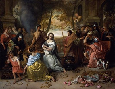 The Sacrifice of Iphigenia by Jan Havickszoon Steen